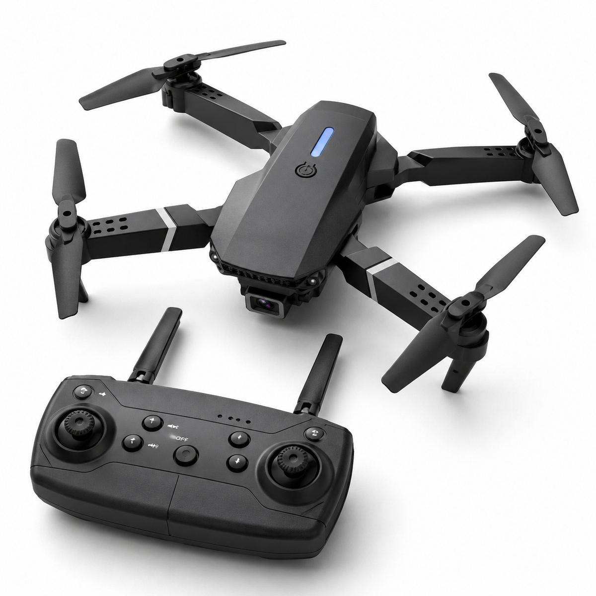 Faltbare Drohne 1080p WLAN – ideal für Einsteiger – Nachtrevier