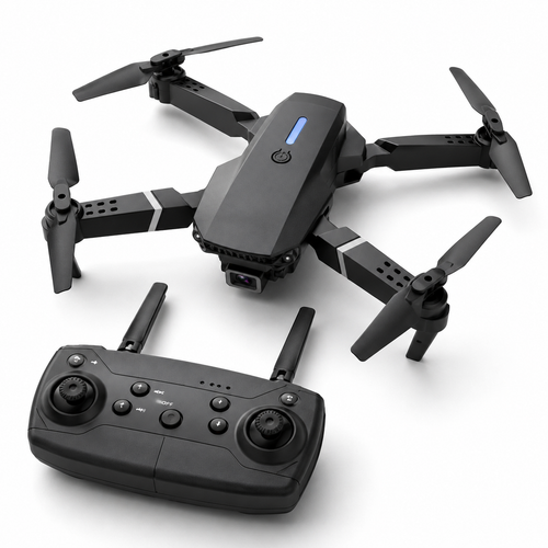 Faltbare Drohne 1080p WLAN – ideal für Einsteiger – Nachtrevier