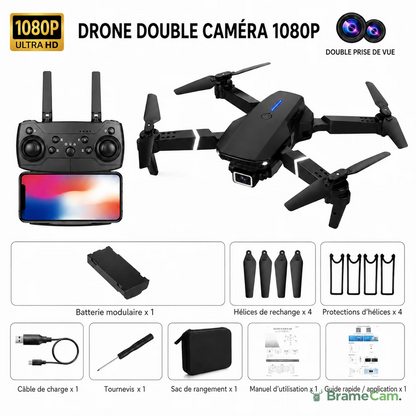 Faltbare Drohne 1080p WLAN – ideal für Einsteiger