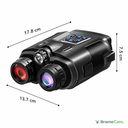 Nachtsicht-Fernglas 4K – 12 Stunden Laufzeit, 5000 mAh