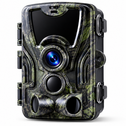 Wildkamera 20 MP mit LCD-Display – Infrarot-Nachtsicht 36 LED, Zeitstempel – Nachtrevier