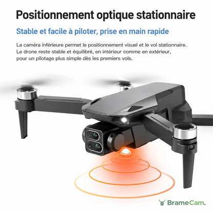 Faltbare Drohne WLAN FPV – integriertes Display & 3 Akkus